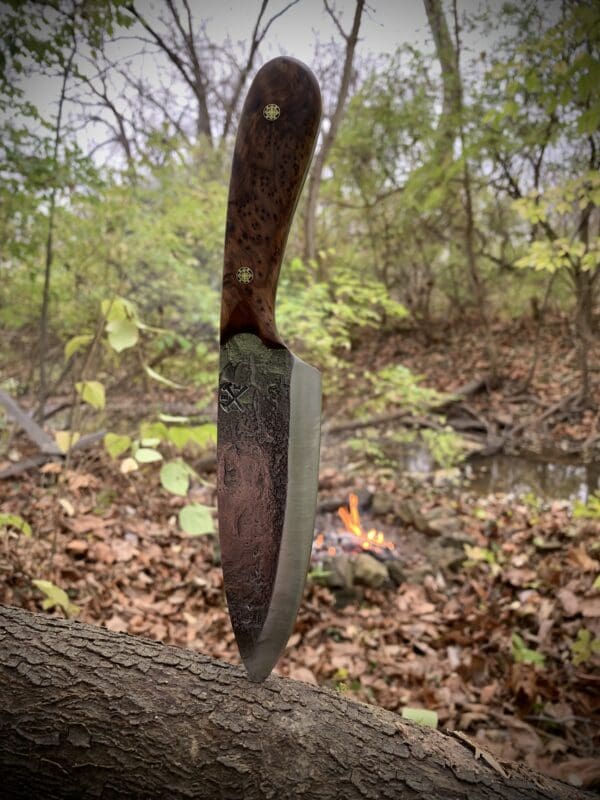 Hand Forged Camp Knife - The Sojourner